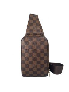 Louis Vuitton Crossbody Waist Pouch Geronimos Belt Bag Brown